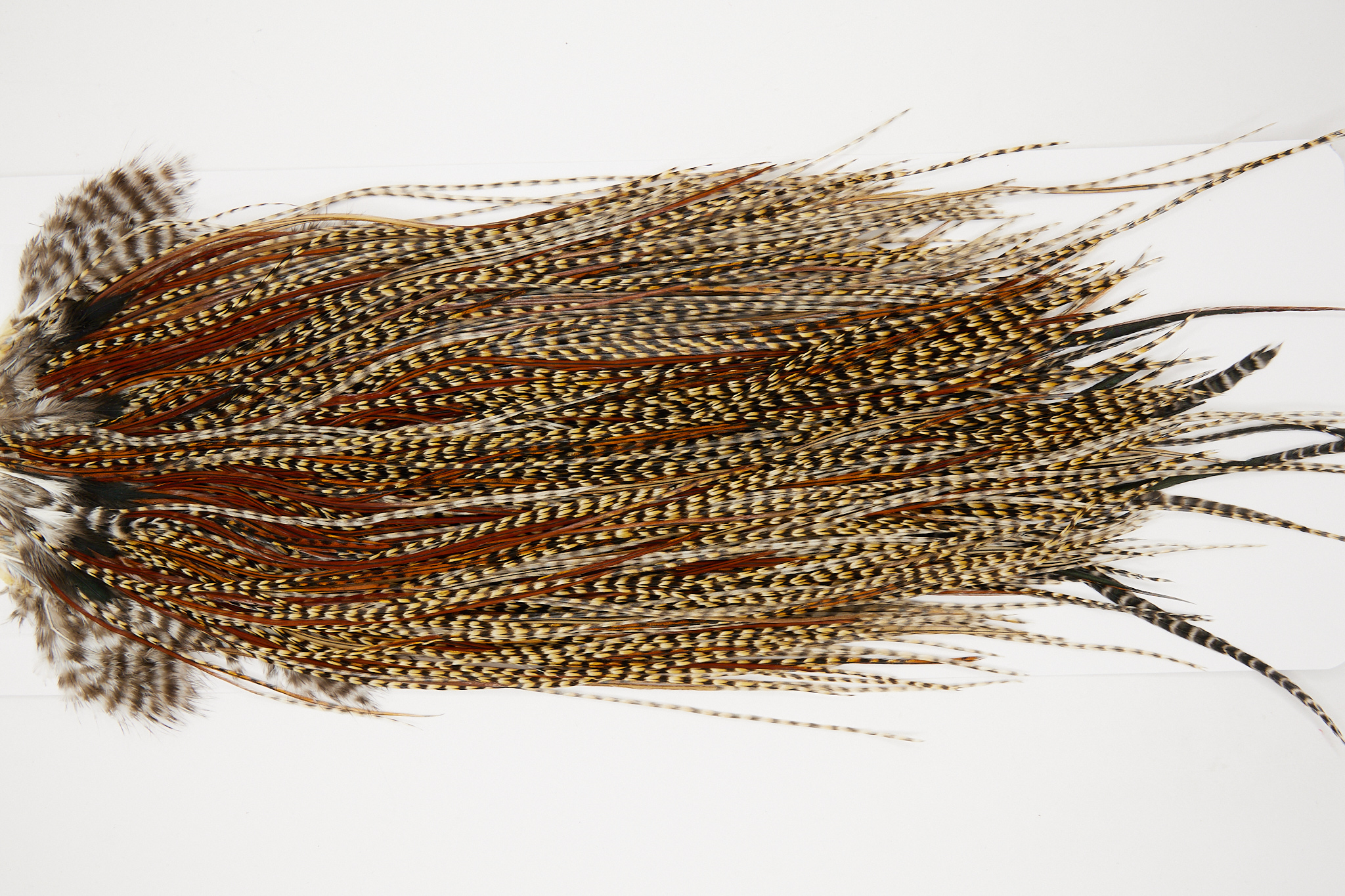 11056 JimsFlyCo Dry Fly Hackle Grade 2 Rooster Saddle Cree Variant Ties Size 16-18