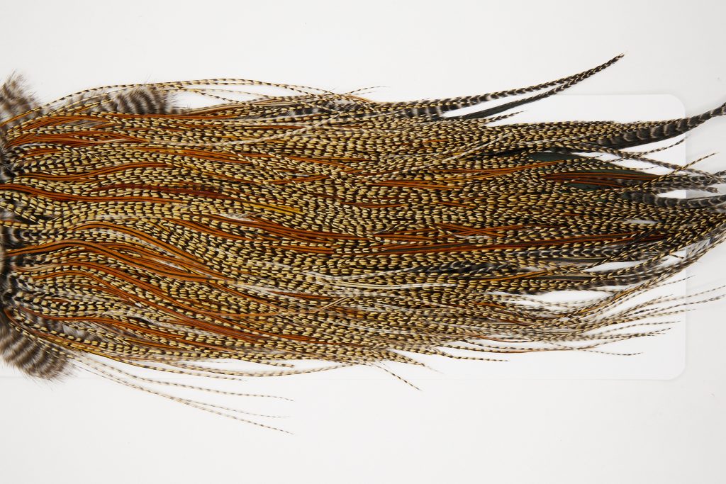 11057 JimsFlyCo Dry Fly Hackle Grade 2 Rooster Saddle Cree Variant Ties Size 16-20