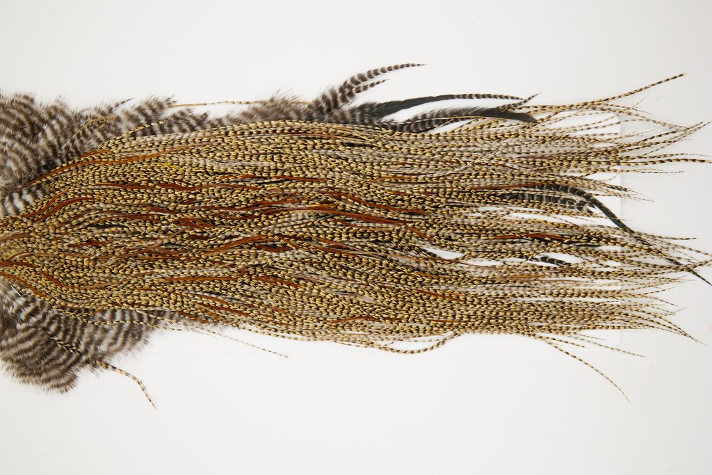 11058 JimsFlyCo Dry Fly Hackle Grade 2 Rooster Saddle Cree Variant Ties Size 16-20