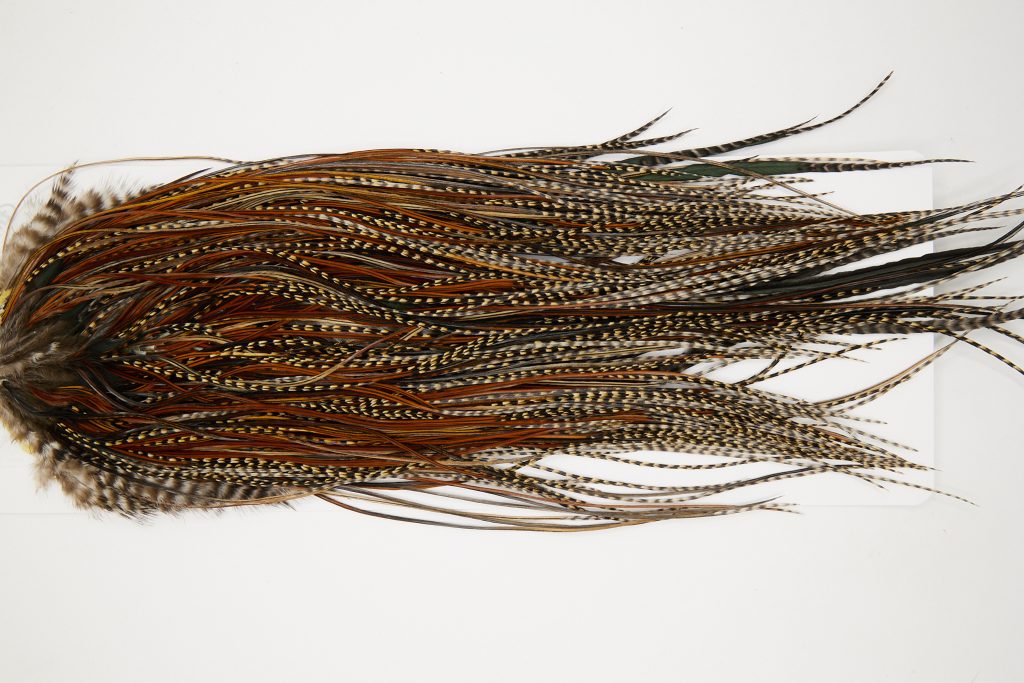 11060 JimsFlyCo Dry Fly Hackle Grade 2 Rooster Saddle Cree Variant Ties Size 16-18