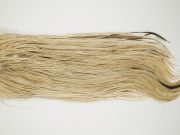 11065 Hebert Dry Fly Hackle Bronze Grade Rooster Saddle Light Ginger Ties Size 10-14