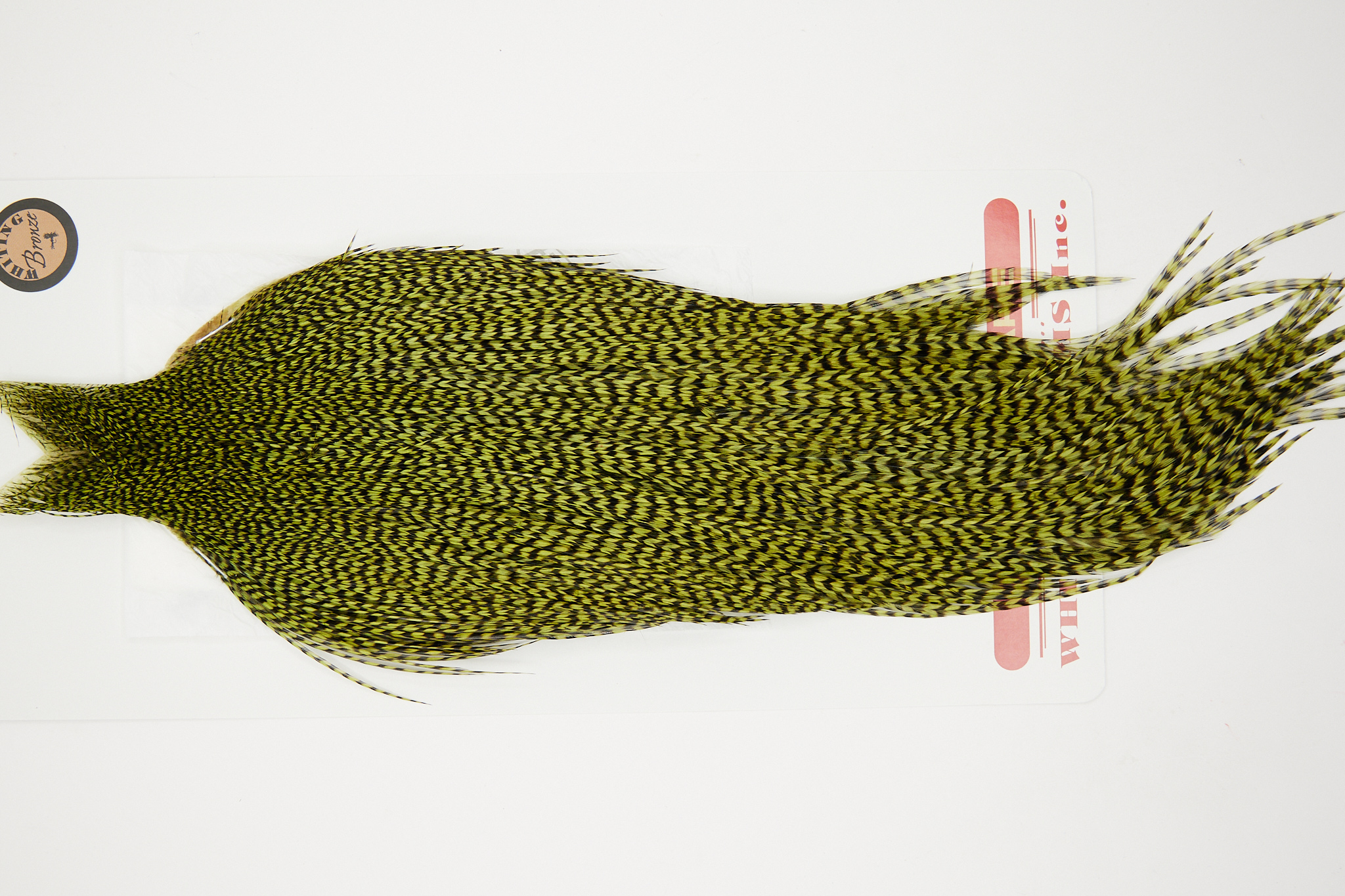 11072 Whiting Dry Fly Hackle Bronze Grade Rooster Cape Grizzly Olive Ties Size 10-22