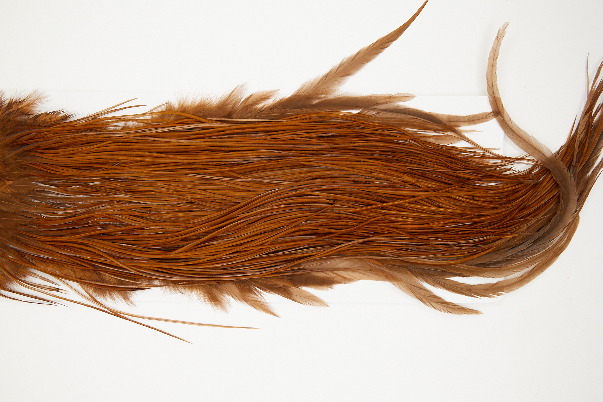 11075 Whiting Dry Fly Hackle Pro Grade Rooster Saddle Brown Ties Size 14-16