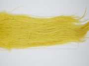 11077 Whiting Dry Fly Hackle Bronze Grade Rooster Saddle Pale Yellow Ties Size 16-18