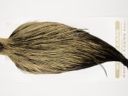 11083 Heritage Dry Fly Hackle Grade 1 Rooster Cape Vermiculated Badger Ties Size 10-22