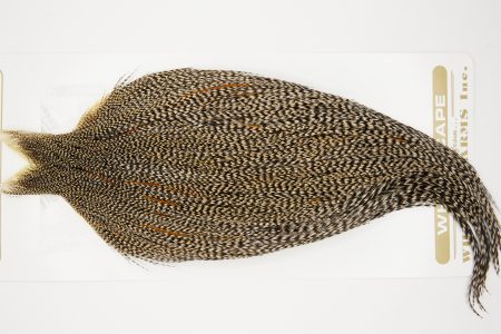 11085 Heritage Dry Fly Hackle Grade 1 Rooster Cape Grizzly Variant Ties Size 8-22