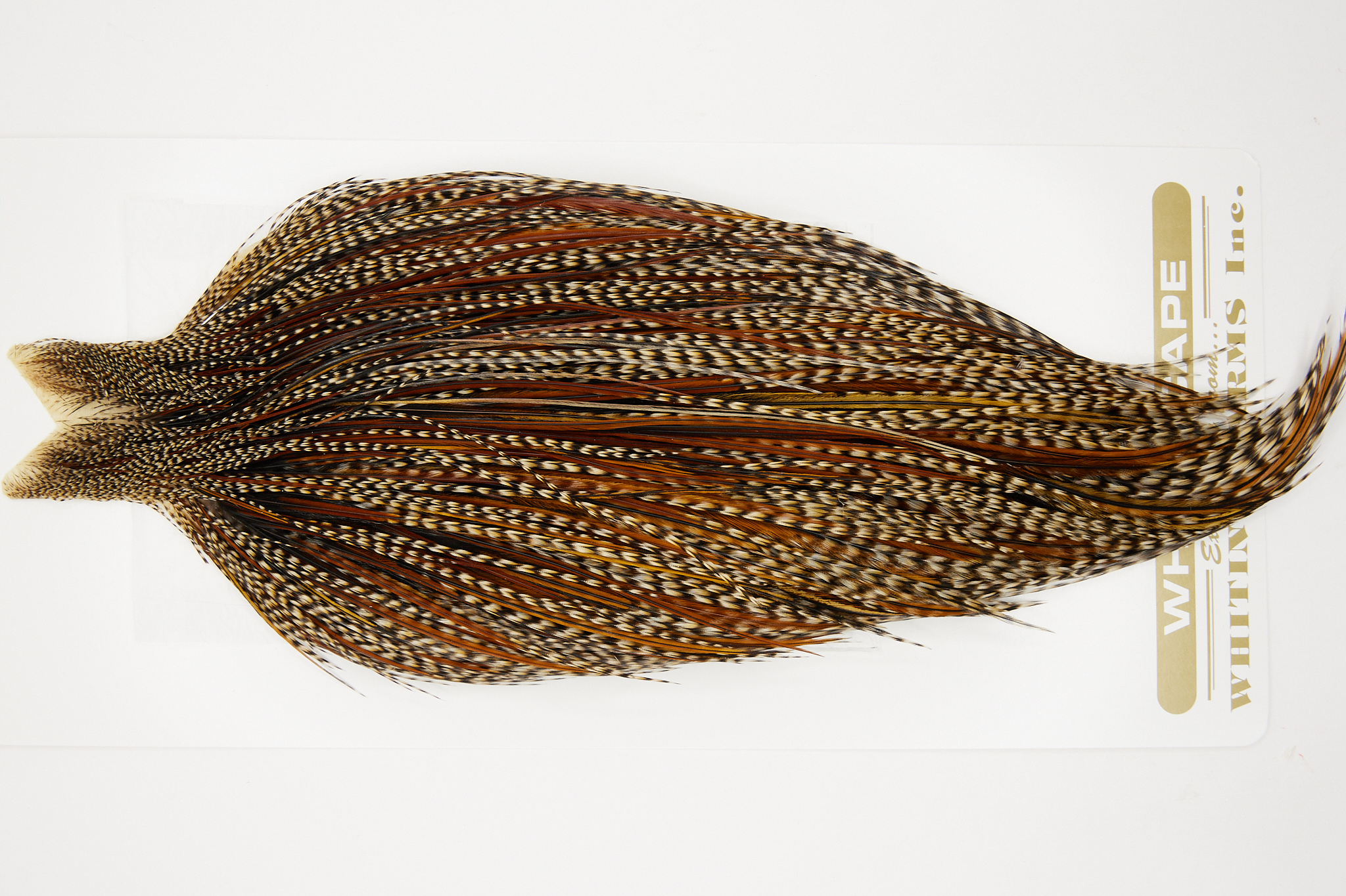 11086 Heritage Dry Fly Hackle Grade 1 Rooster Cape Cree Ties Size 10-22