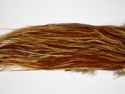 11096 Whiting Wet Fly Hackle Platinum Grade Midge Saddle Dark Barred Ginger Ties Size 14-18