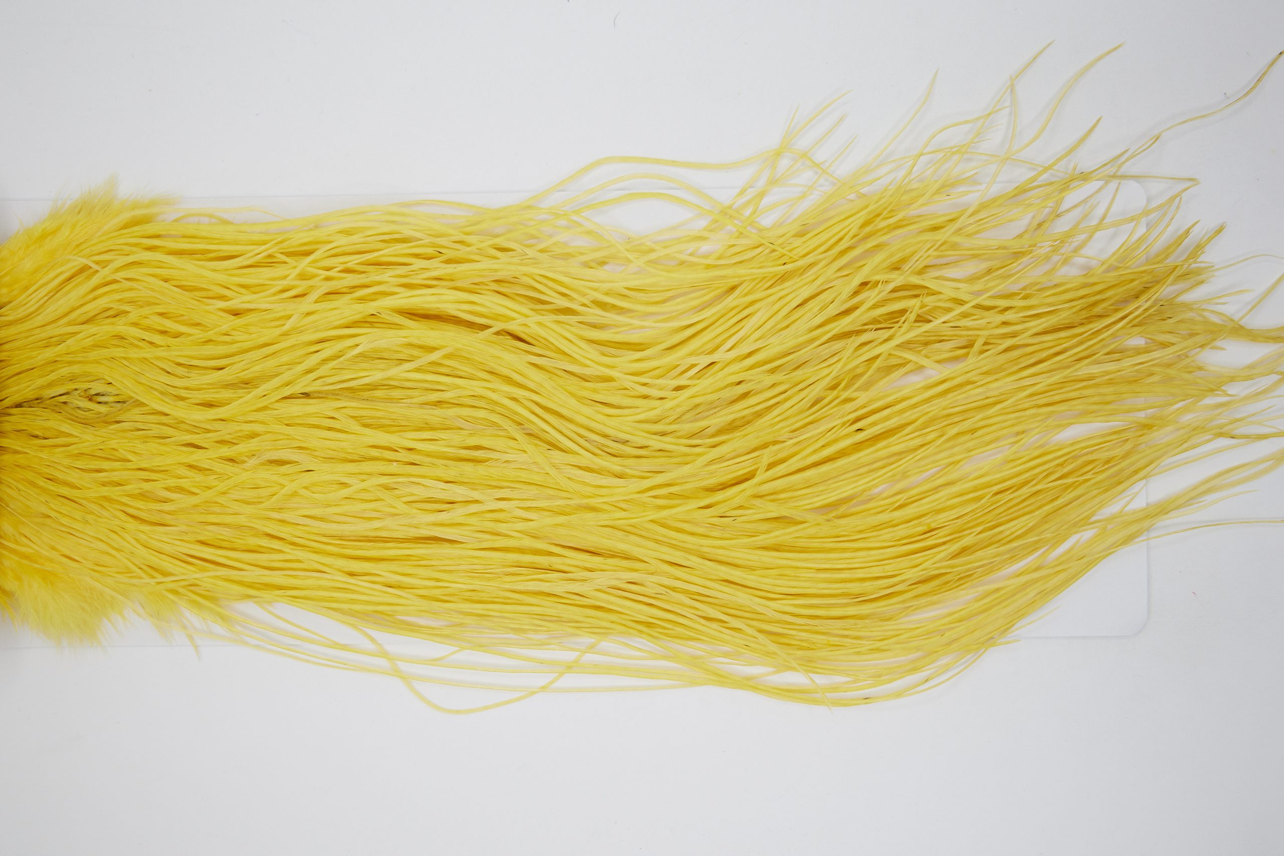 11133 Whiting Wet Fly Hackle Bronze Grade Midge Saddle Pale Yellow Ties Size 18-20