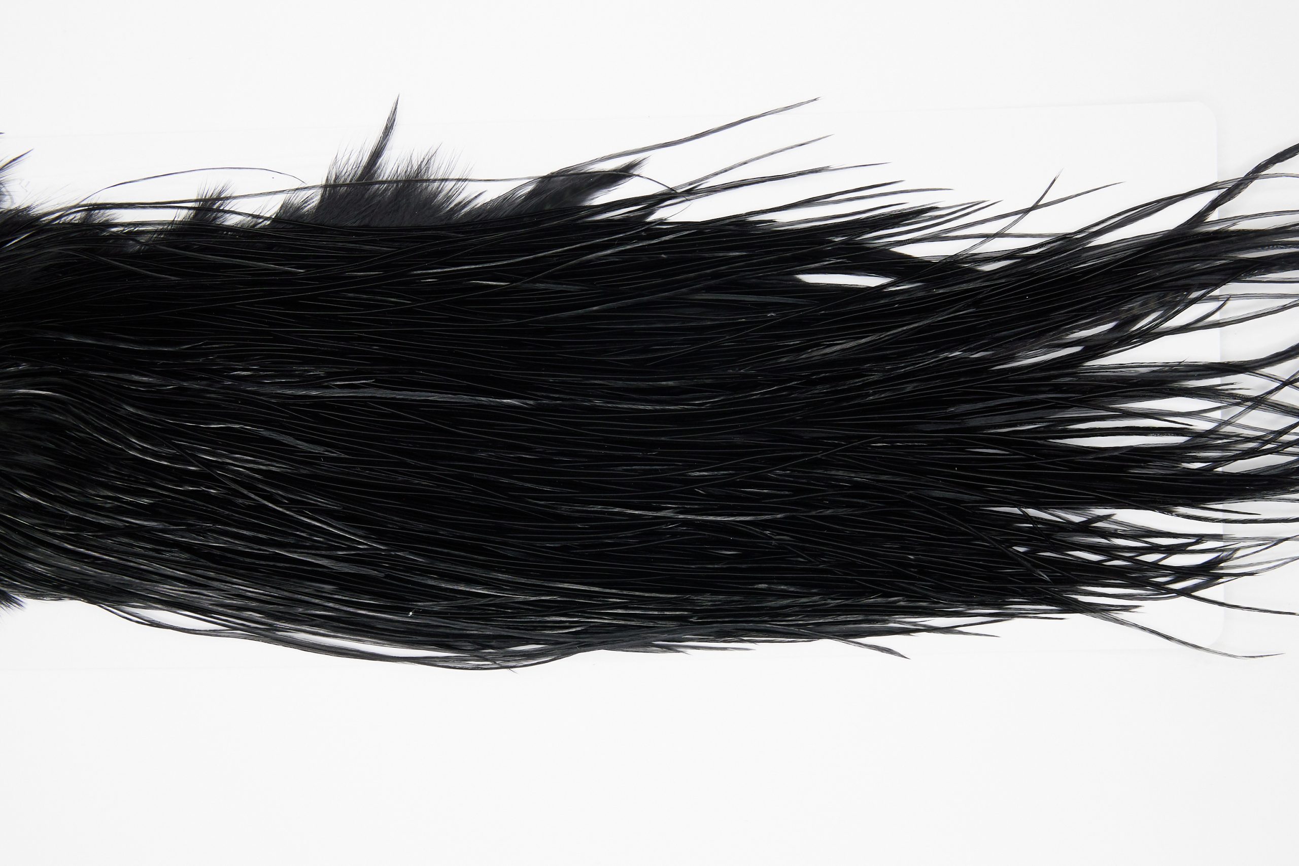 11147 Whiting Wet Fly Hackle Pro Grade Midge Saddle Black Ties Size 18-20