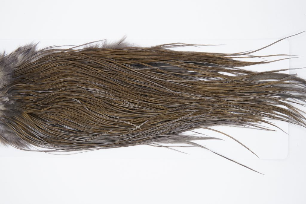 11157 Whiting Wet Fly Hackle Pro Grade Midge Saddle Dark Dun Ties Size 18-20