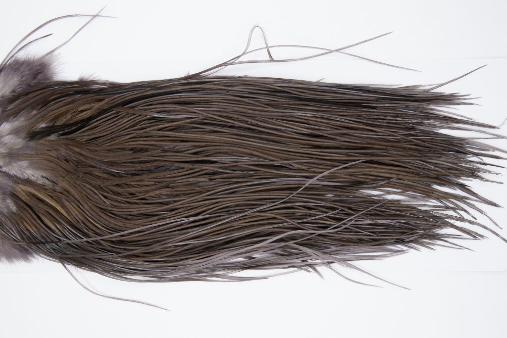 11159 Whiting Wet Fly Hackle Pro Grade Midge Saddle Dark Dun Ties Size 16-18