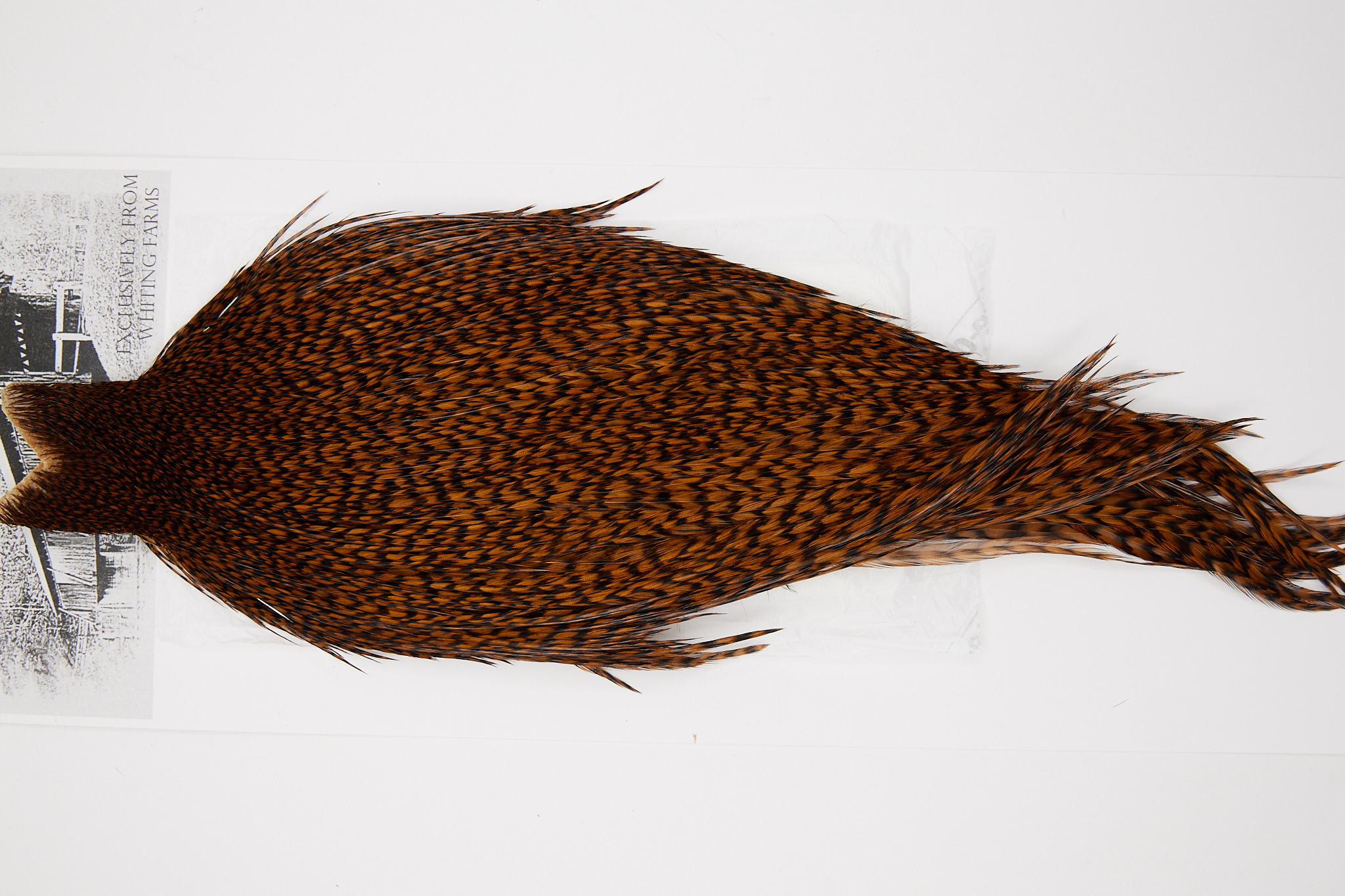 10120a Beaverkill Dry Fly Hackle Rooster Cape Grizzly Coachman Ties Size 8-20