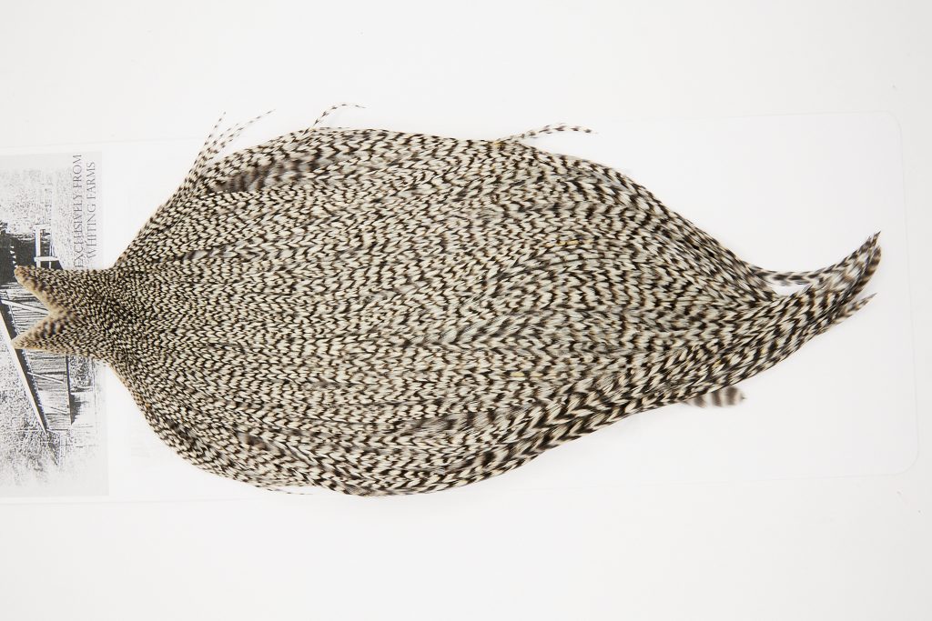 10261a Beaverkill Dry Fly Hackle Rooster Cape Grizzly Ties Size 10-18