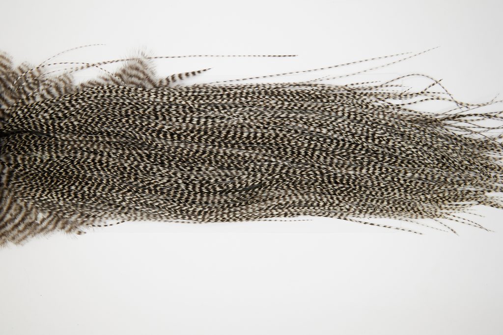 11171 Whiting Dry Fly Hackle Gold Grade Rooster Saddle Grizzly Ties Size 12-16