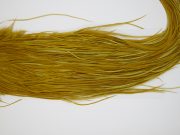 11193 Whiting Dry Fly Hackle Silver Grade Rooster Saddle Golden Olive Ties Size 12-14