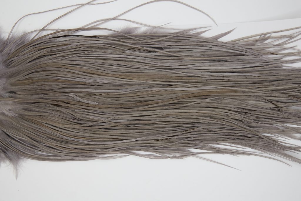 11202 Whiting Dry Fly Hackle Bronze Grade Rooster Saddle Medium Dun Ties Size 12-16