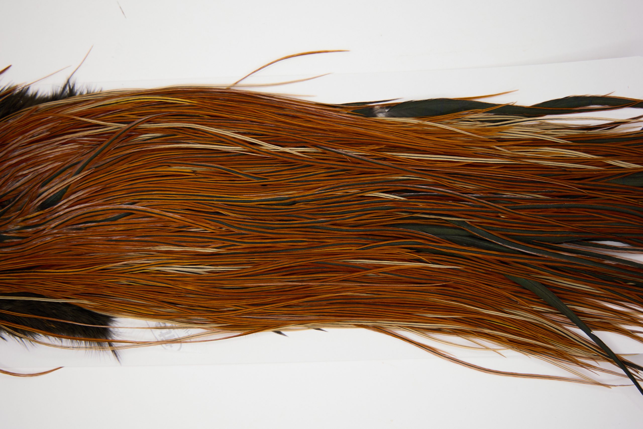 11214 Whiting Dry Fly Hackle Bronze Grade Rooster Saddle Furnace Ties Size 16-18