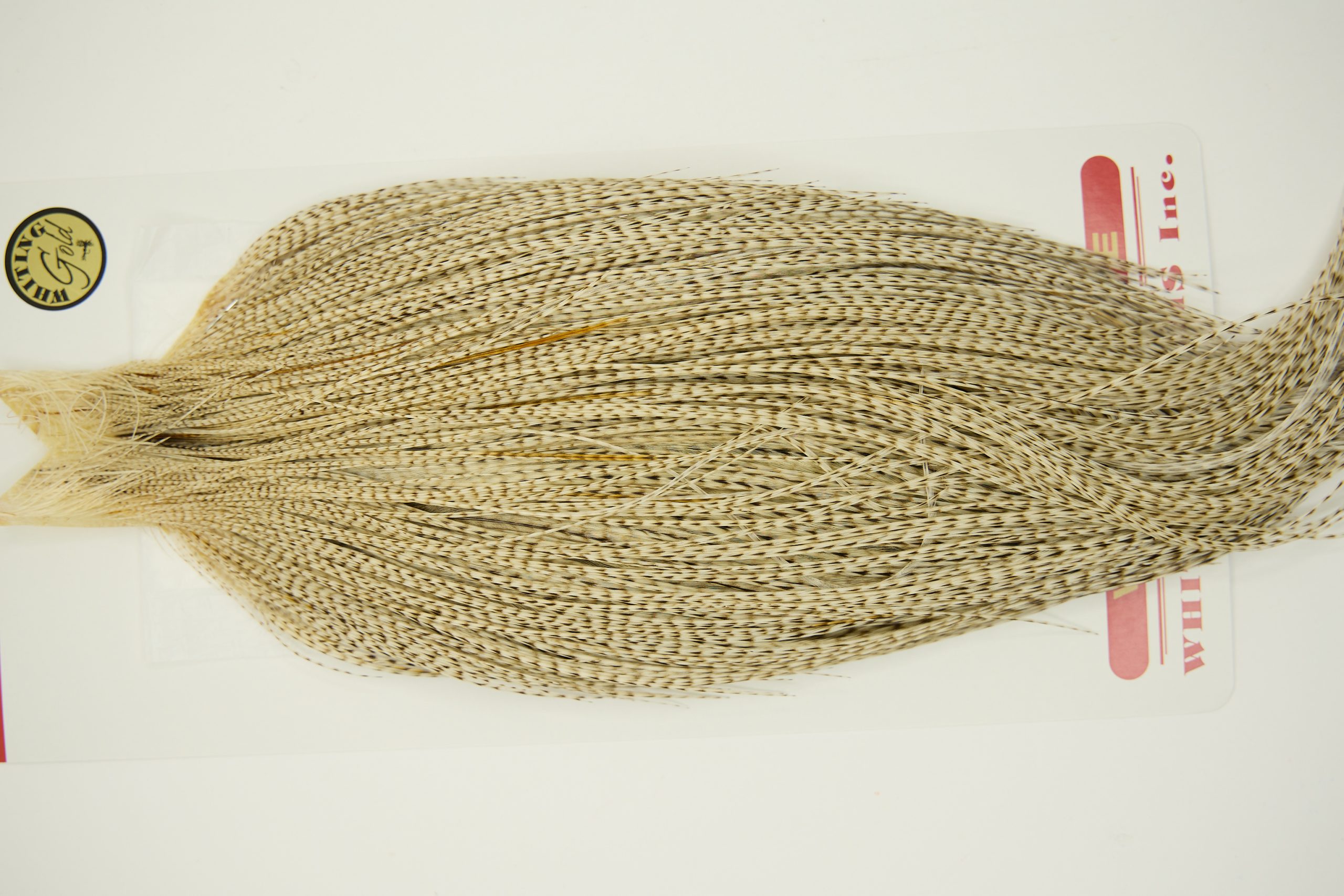 11258 Whiting Dry Fly Hackle Gold Grade Rooster Cape Variant Ties Size 8-24