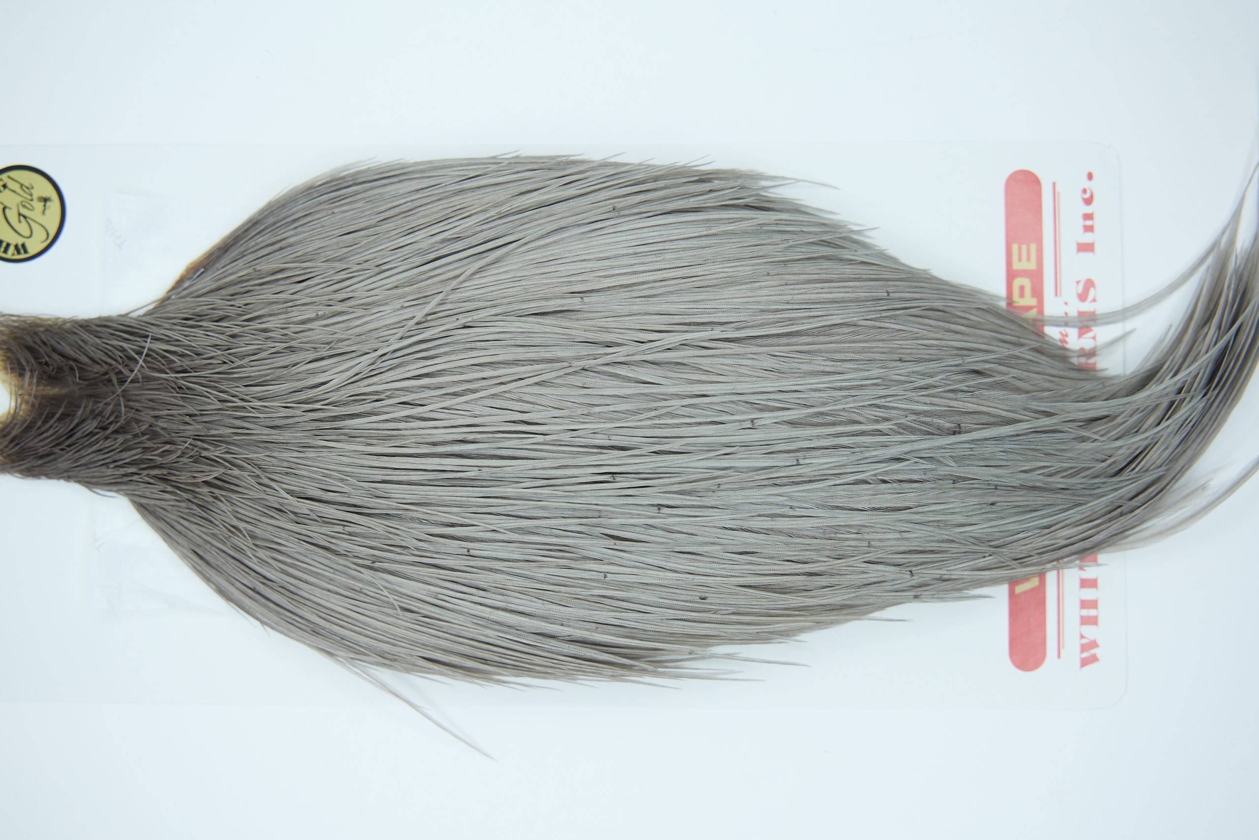 11265 Whiting Dry Fly Hackle Gold Grade Rooster Cape Medium Dun Ties Size 8-26