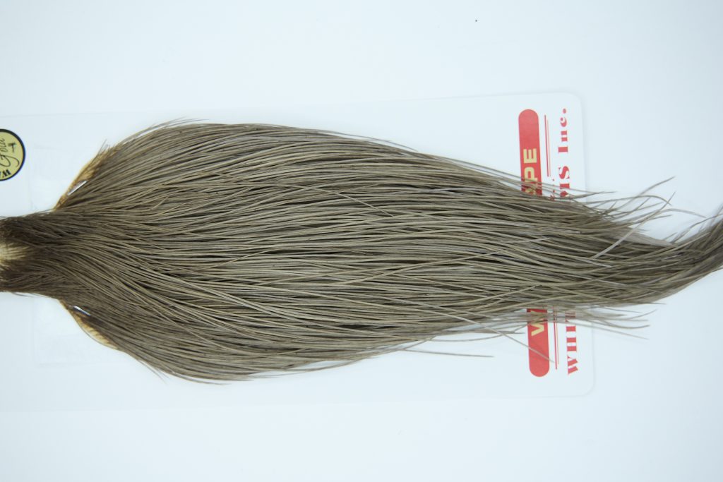 11271 Whiting Dry Fly Hackle Gold Grade Rooster Cape Dark Dun Ties Size 8-26