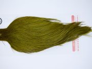 11288 Whiting Dry Fly Hackle Silver Grade Rooster Cape Dark Olive Ties Size 8-26