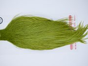 11289 Whiting Dry Fly Hackle Silver Grade Rooster Cape Olive Ties Size 6-26