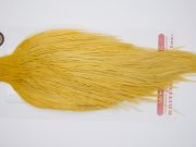 11298 Whiting Dry Fly Hackle Bronze Grade Rooster Cape Golden Straw Ties Size 8-26