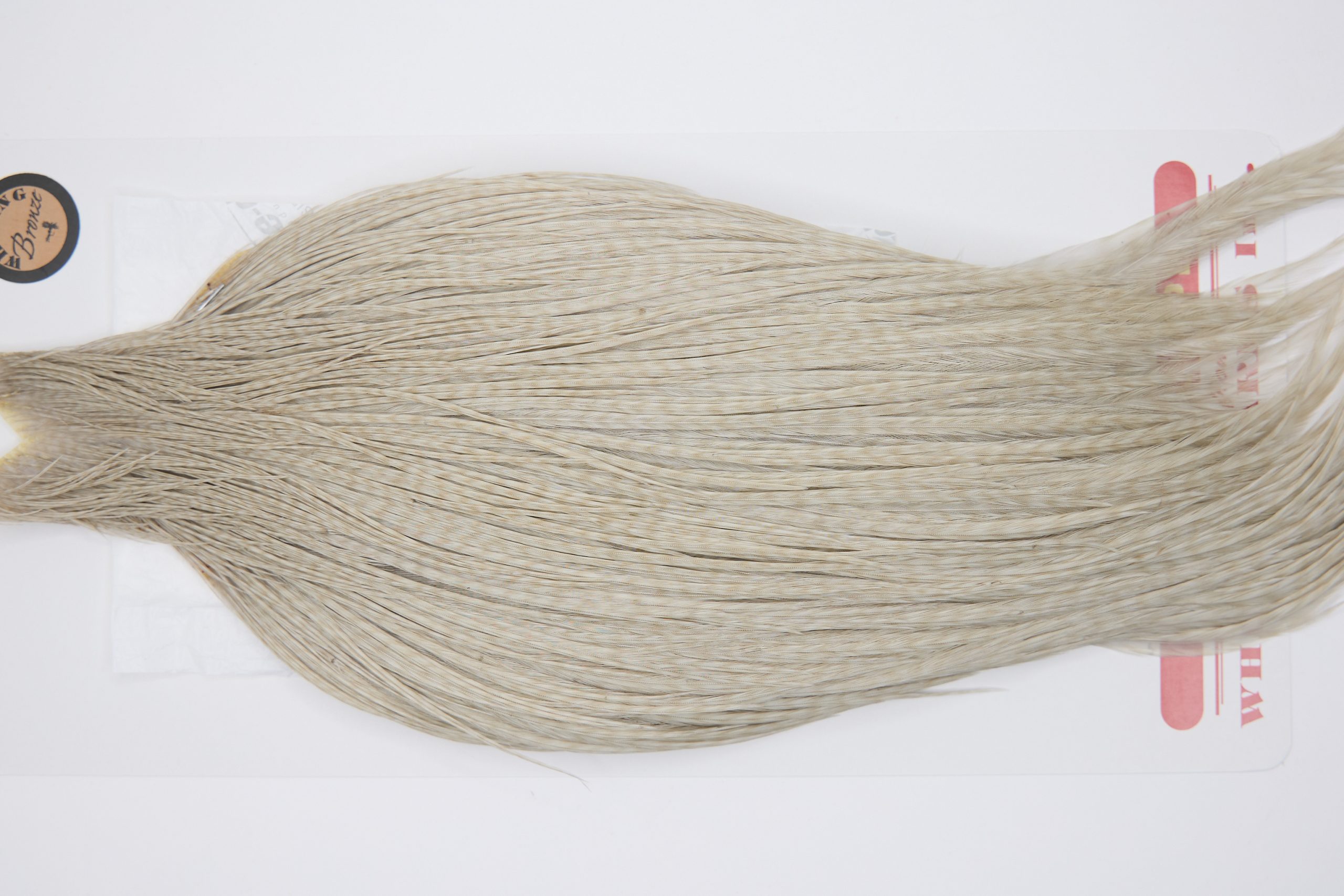 11310 Whiting Dry Fly Hackle Bronze Grade Rooster Cape Light Dun Ties Size 6-26