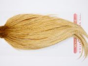 11325 Whiting Dry Fly Hackle Bronze Grade Rooster Cape Barred Medium Ginger Ties Size 8-26