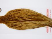 11329 Whiting Dry Fly Hackle Bronze Grade Rooster Cape Dark Barred Ginger Ties Size 10-26