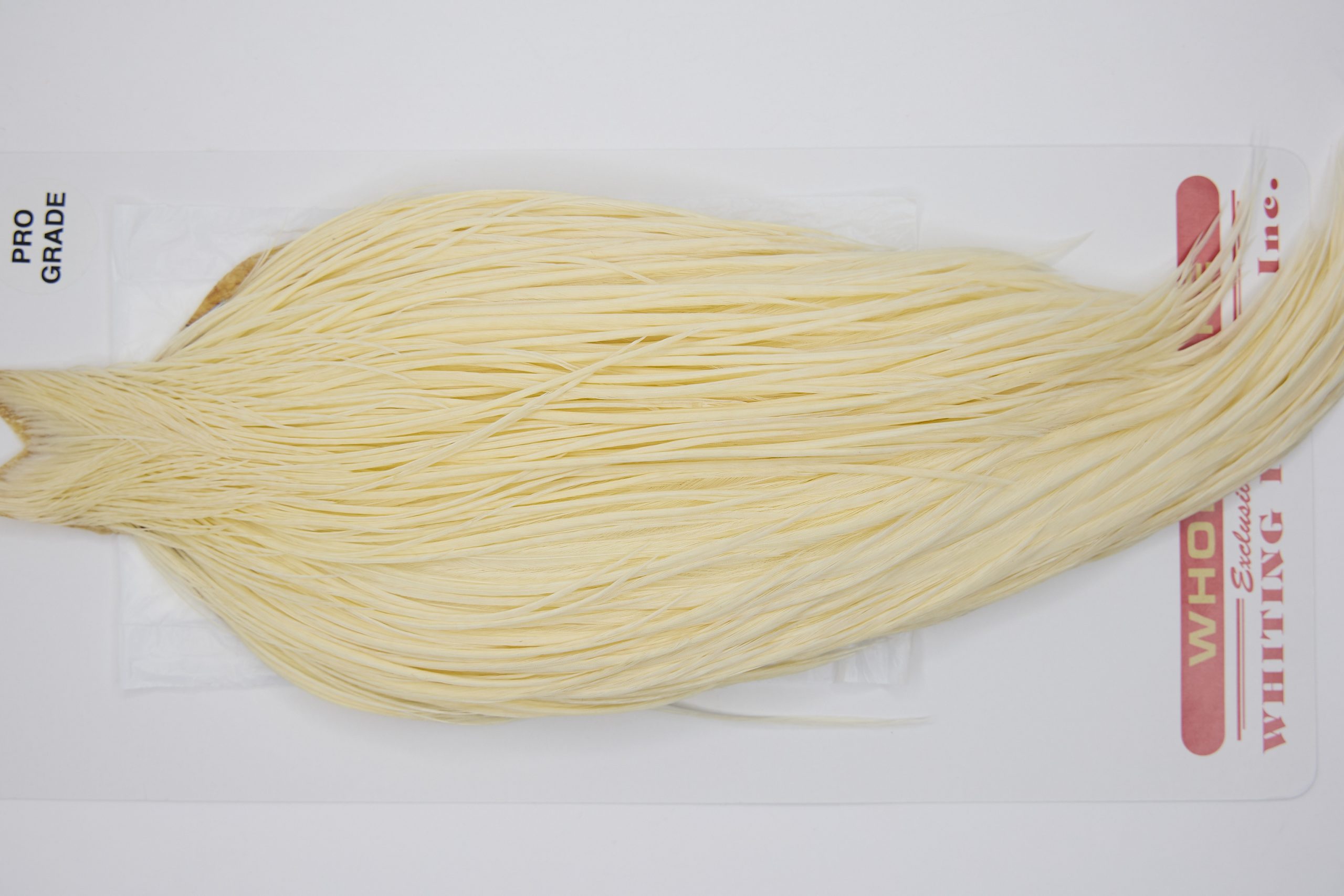 11353 Whiting Dry Fly Hackle Pro Grade Rooster Cape White Ties Size 8-22