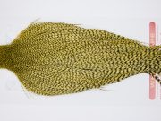 11364 Whiting Dry Fly Hackle Pro Grade Rooster Cape Grizzly Pale Yellow Ties Size 8-26