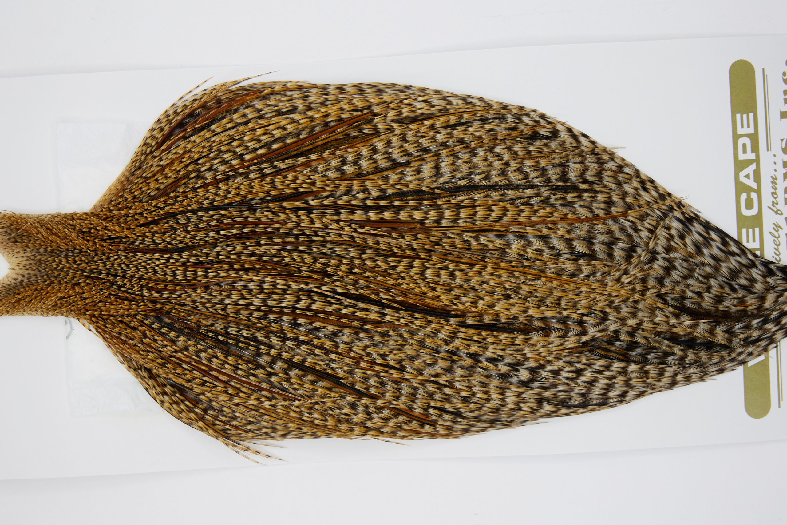 11372 Heritage Dry Fly Hackle Grade 2 Rooster Cape Cree Ties Size 10-24