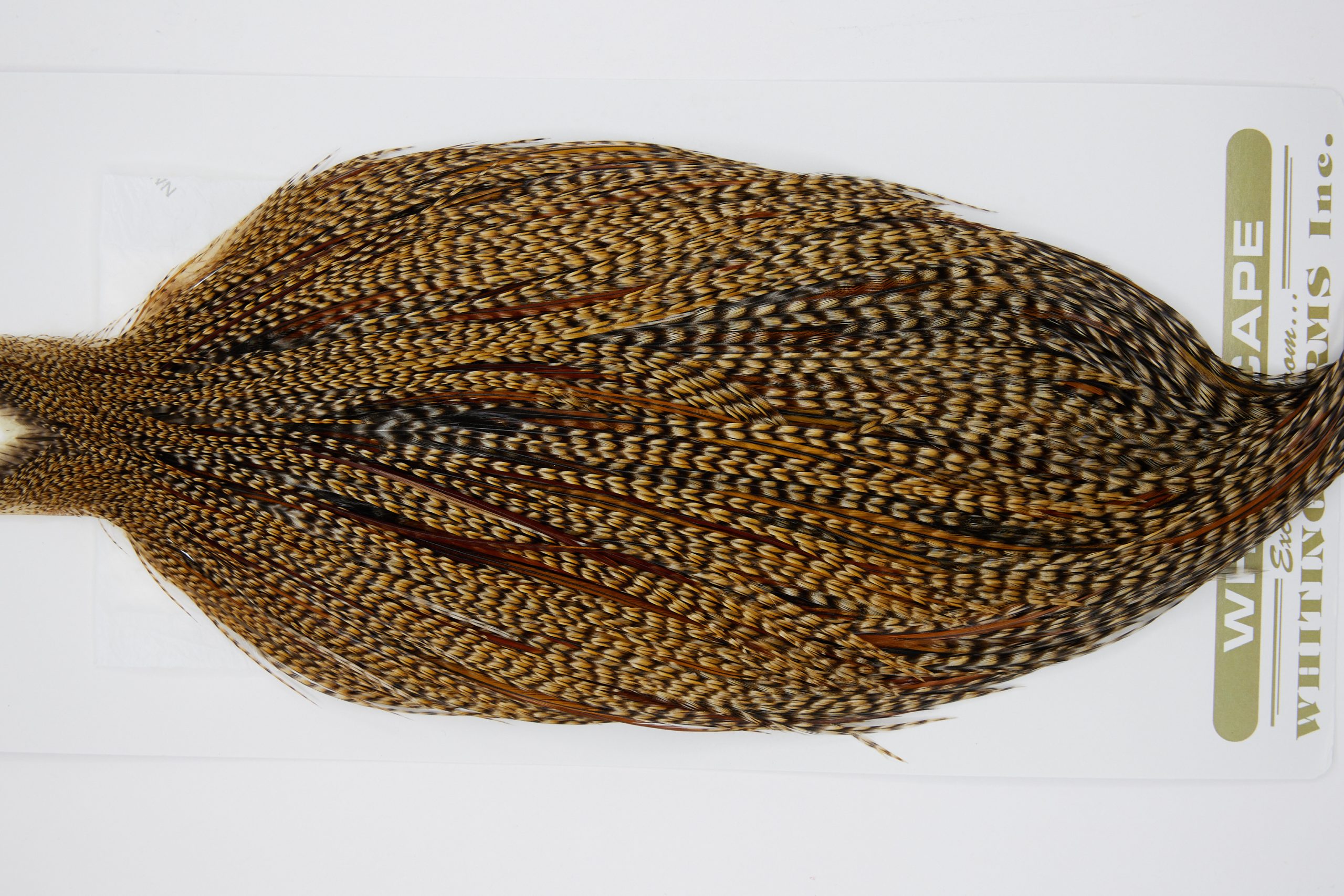 11373 Heritage Dry Fly Hackle Grade 2 Rooster Cape Cree Ties Size 10-20