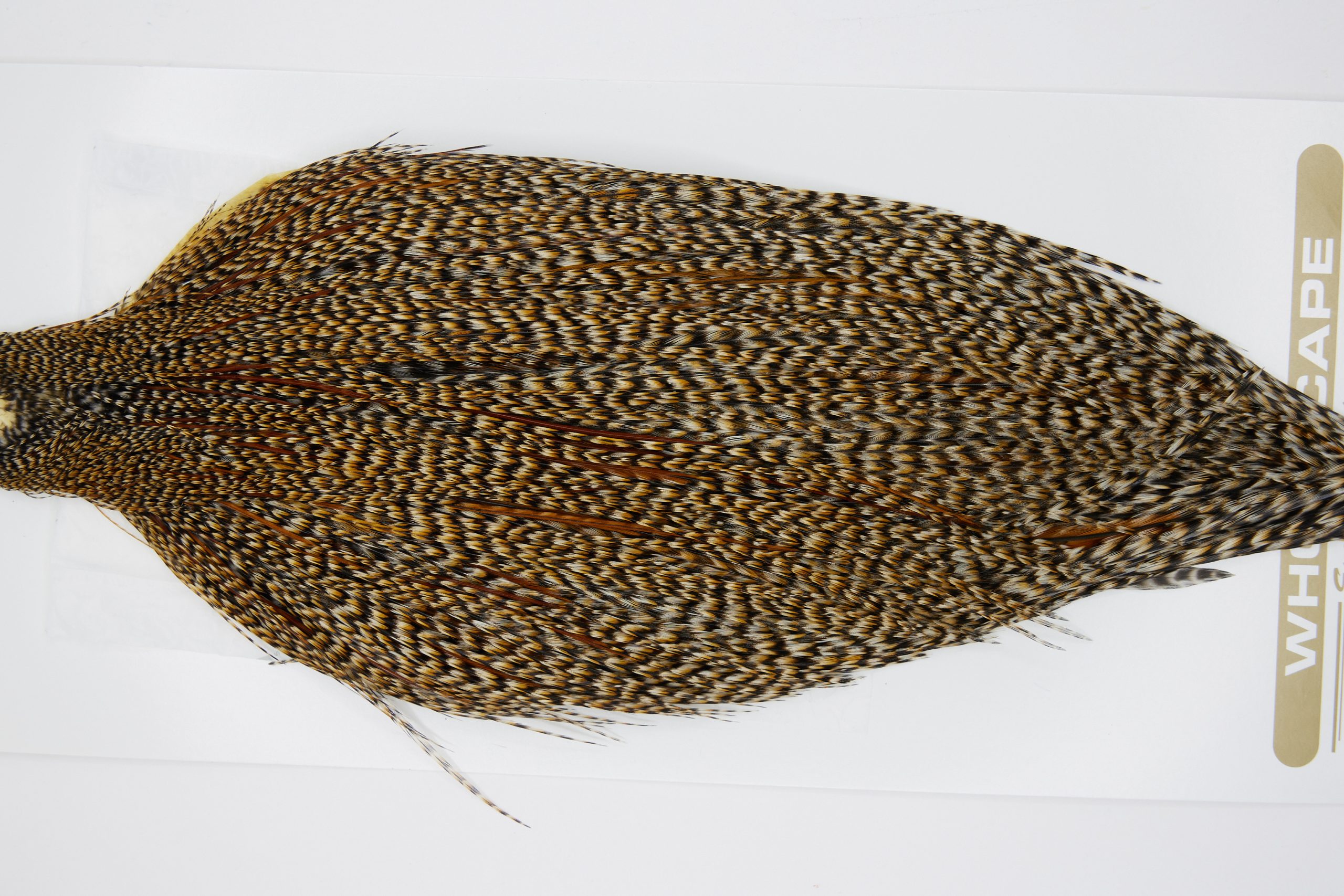 11376 Heritage Dry Fly Hackle Grade 2 Rooster Cape Cree Ties Size 10-22