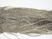 11388 JimsFlyCo Dry Fly Hackle Rhodium Rooster Saddle Grizzly Ties Size 10