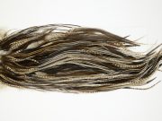 11415 JimsFlyCo Dry Fly Hackle Grade 2 Rooster Saddle Variant Ties Size 12