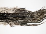 11417 JimsFlyCo Dry Fly Hackle Grade 2 Rooster Saddle Grizzly Variant Ties Size 12-14