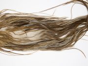 11420 JimsFlyCo Dry Fly Hackle Grade 2 Rooster Saddle Medium Dun Ties Size 12-14