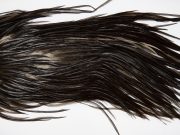 11440 JimsFlyCo Dry Fly Hackle Grade 3 Rooster Saddle Dark Dun Ties Size 12-14