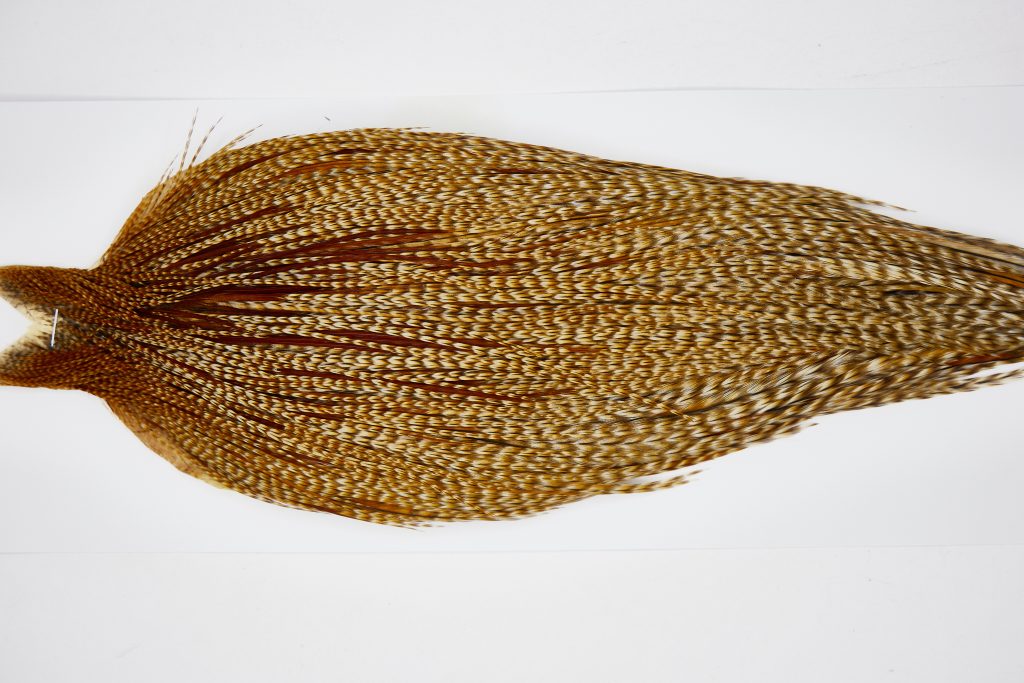 11451 JimsFlyCo Dry Fly Hackle Grade 1 Rooster Cape Dun Cree Ties Size 8-22