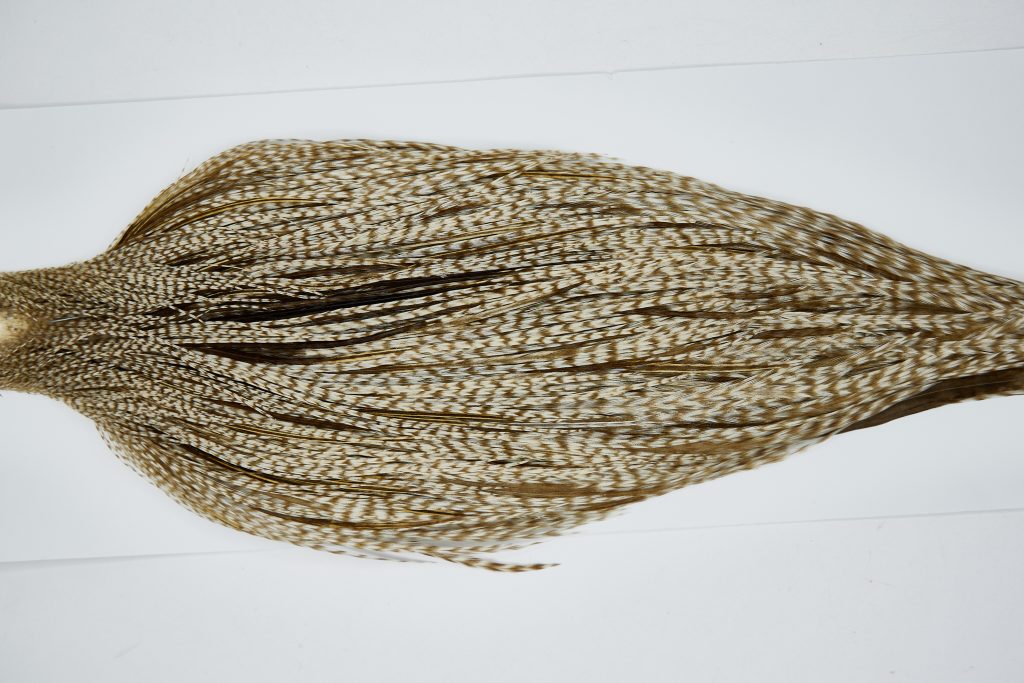 11453 JimsFlyCo Dry Fly Hackle Grade 1 Rooster Cape Grizzly Dun Variant Ties Size 8-22