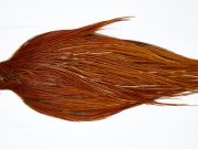 11463 JimsFlyCo Dry Fly Hackle Grade 1 Rooster Cape Brown Ties Size 8-20