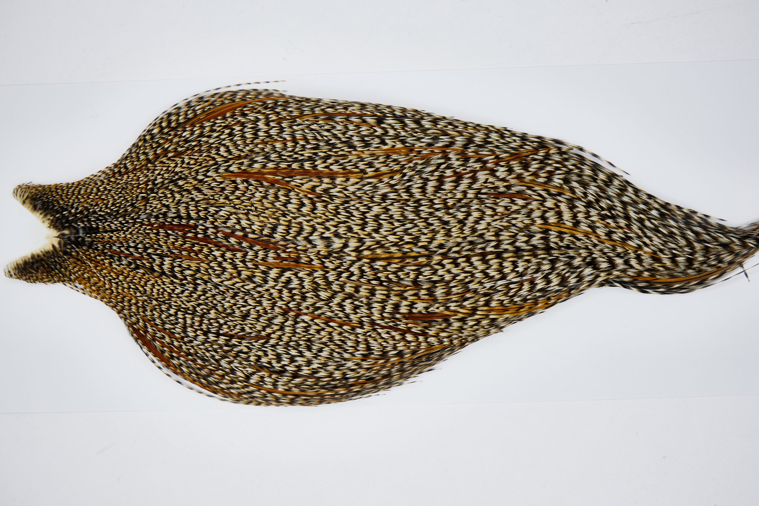 11468 JimsFlyCo Dry Fly Hackle Grade 2 Rooster Cape Cree Ties Size 8-20