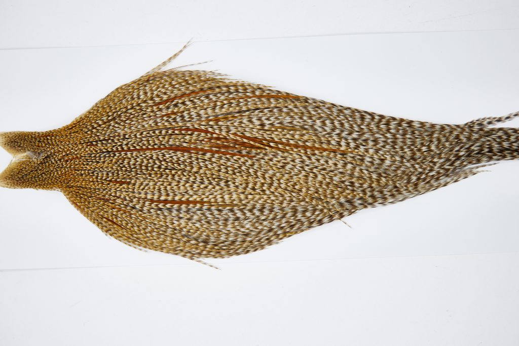 11470 JimsFlyCo Dry Fly Hackle Grade 2 Rooster Cape Dun Cree Ties Size 8-20