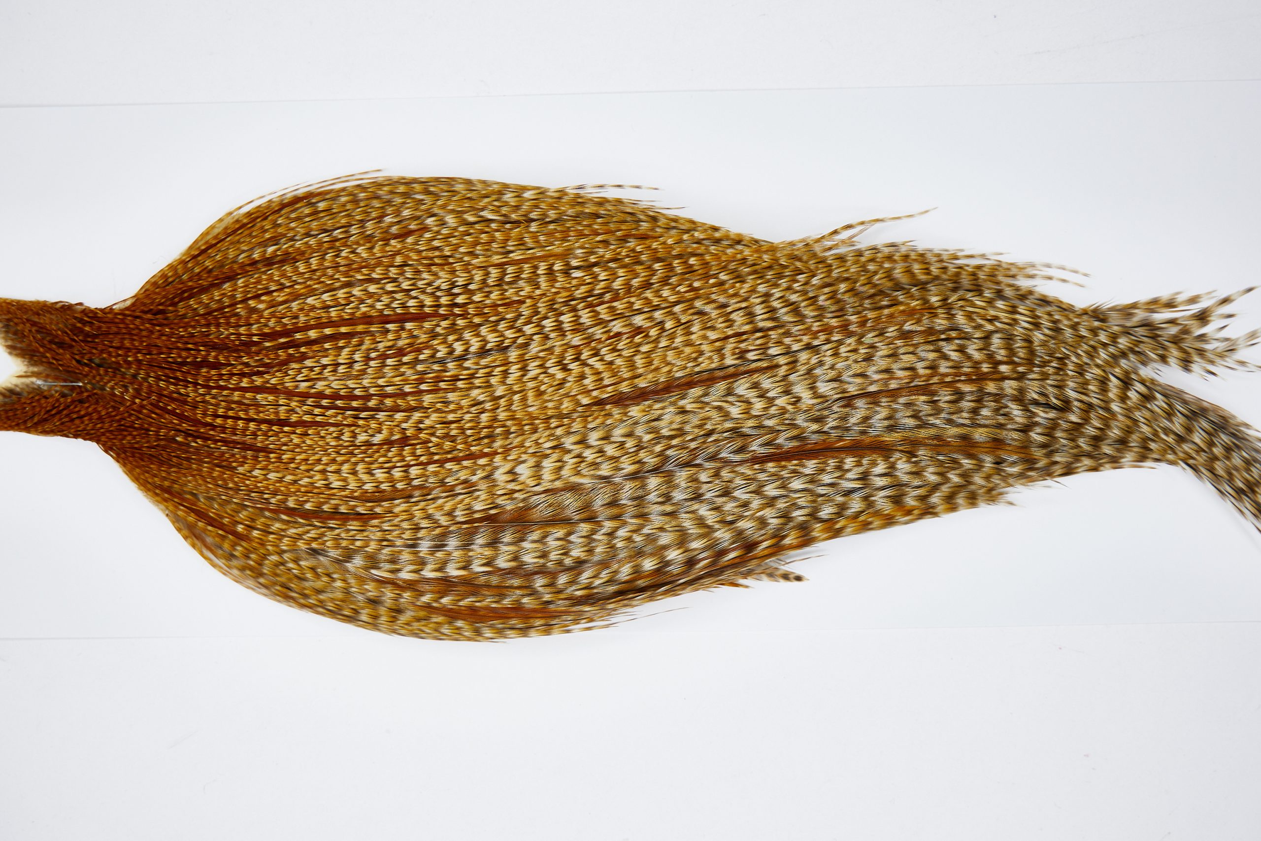 11471 JimsFlyCo Dry Fly Hackle Grade 2 Rooster Cape Dun Cree Ties Size 6-20