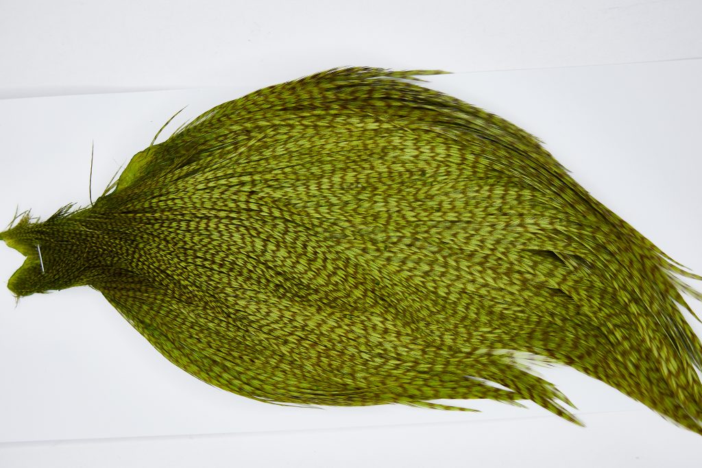 11477 JimsFlyCo Dry Fly Hackle Grade 2 Rooster Cape Variant Ties Size 10-22