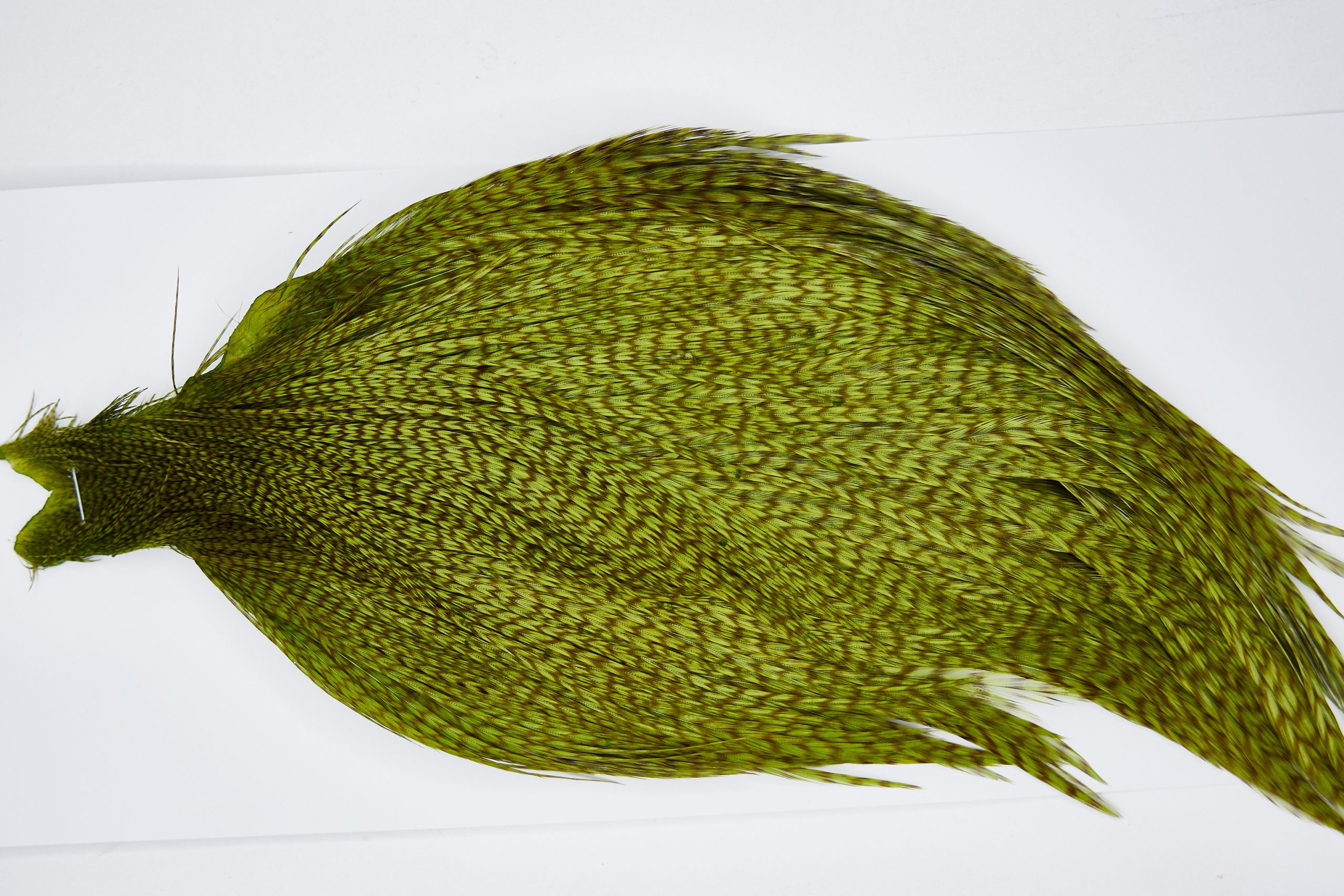 11477 JimsFlyCo Dry Fly Hackle Grade 2 Rooster Cape Variant Ties Size 10-22