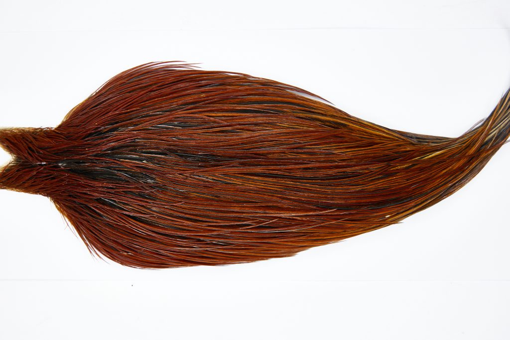 11479 JimsFlyCo Dry Fly Hackle Grade 2 Rooster Cape Furnace Ties Size 12-22